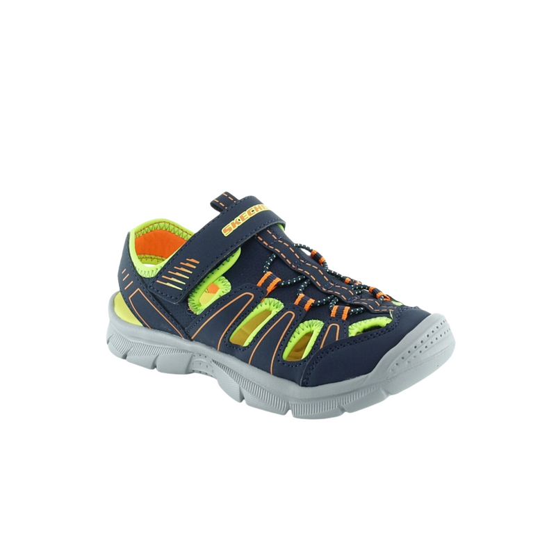 skechers relix jnr azul