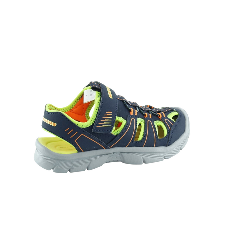 skechers relix jnr azul